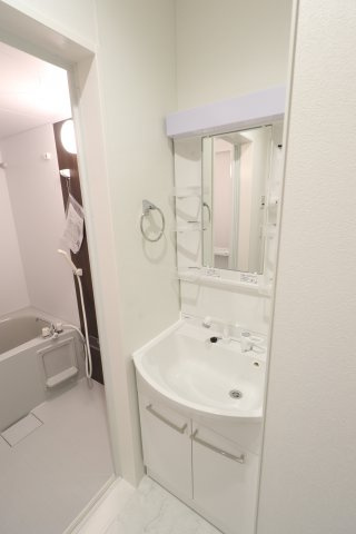 amenity新杉田の洗面所