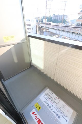 amenity新杉田のバルコニー