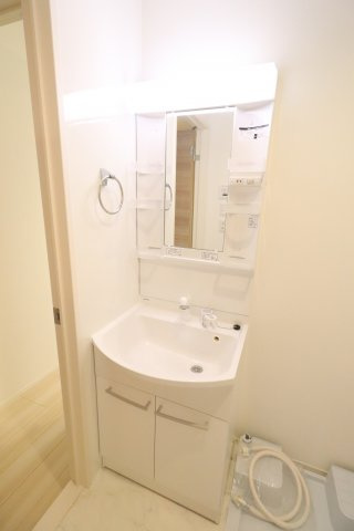 amenity新杉田の洗面所