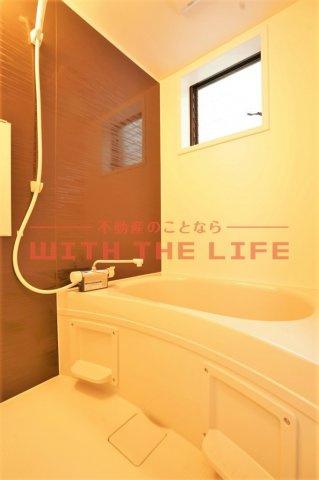 川島ハイツ【キャッシュバック対象】の浴室|きれいなお風呂です