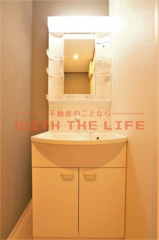 川島ハイツ【キャッシュバック対象】の独立洗面台|独立洗面台です