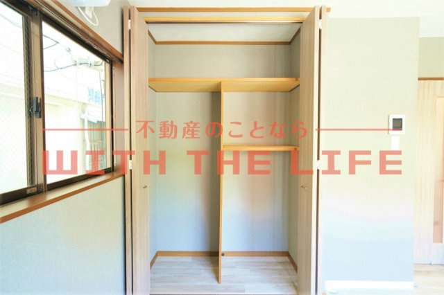 川島ハイツ【キャッシュバック対象】の収納|専用の収納スペースです