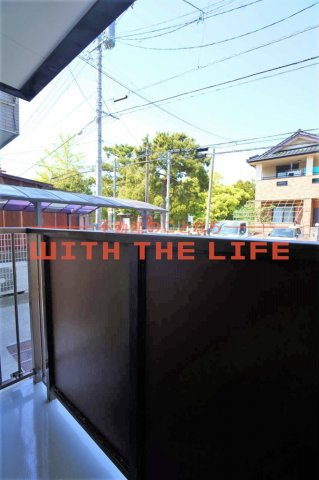 川島ハイツ【キャッシュバック対象】のバルコニー|落ち着いた時間を過ごせるバルコニーです