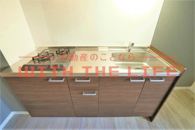 川島ハイツ【キャッシュバック対象】のキッチン|キッチンでお料理をお楽しみください