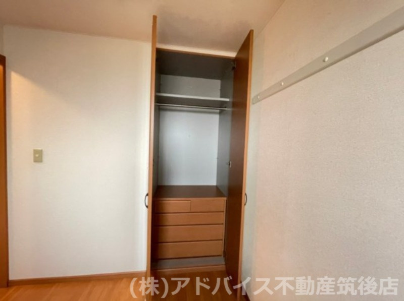 筑後市大字上北島の賃貸マンションの収納