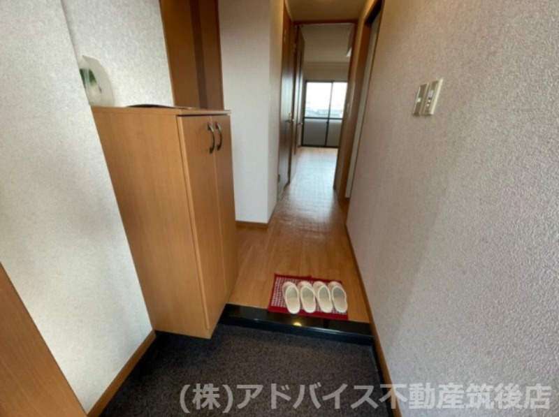 筑後市大字上北島の賃貸マンションの玄関
