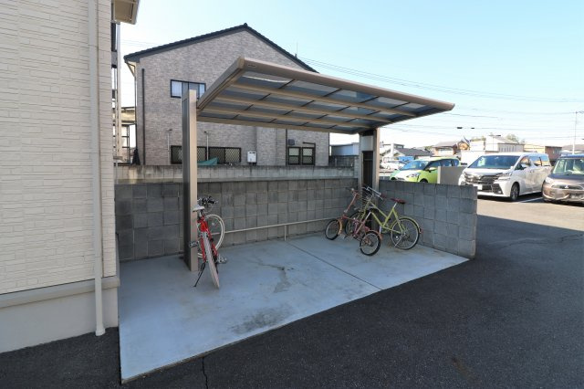 クレスト Ｃのその他共用部分|西側駐輪場