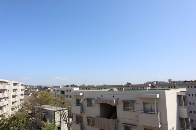 サニータウンにれの木台　第二住宅の展望|４階部分につき眺望良好