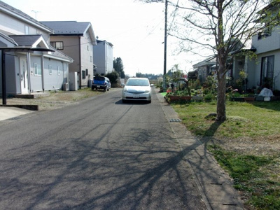 【前面道路含む現地写真】 | 那須塩原市二区町　360万円　土地