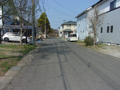 【前面道路含む現地写真】 | 那須塩原市二区町　360万円　土地