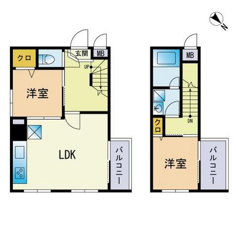 OHMIYA252の間取り|OHMIYA252（2LDK）　間取り