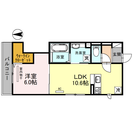 【間取り】 | サンフィールド久宝寺