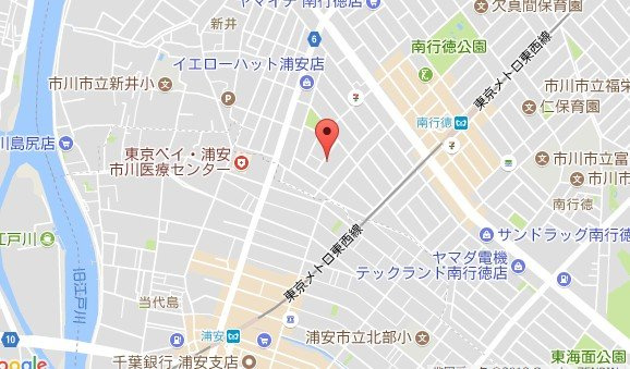 ローズアパートＱ３５の地図