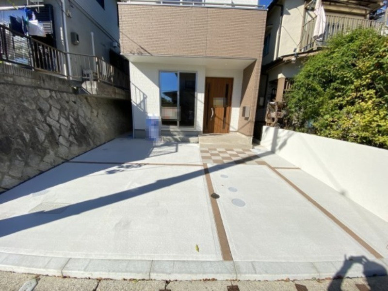 新築戸建　　　安東5丁目の駐車場