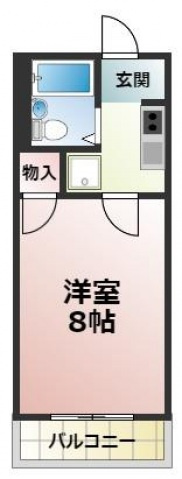 ノアーズアーク深江橋の間取り