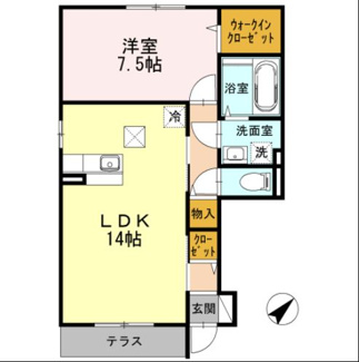 【間取り】 | ロイヤルタウンKGC棟