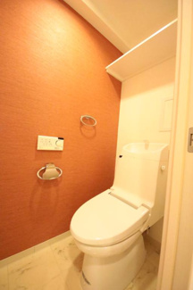 【トイレ】 | ブラービ南船場 | ゆったりとした空間のトイレです
