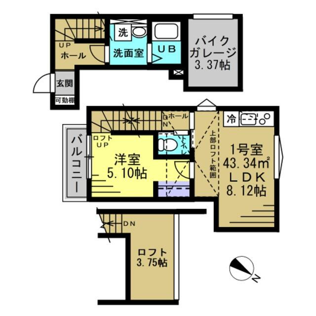 FUN-BOX津田沼の間取り