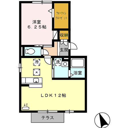 クラベールの間取り