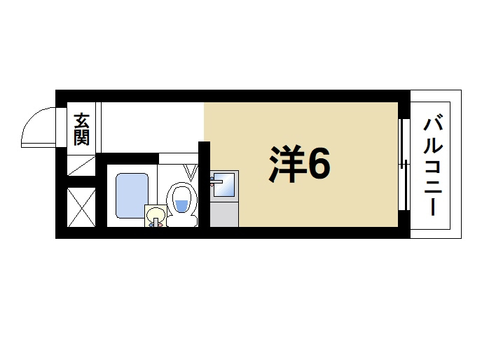 サンハイツ新大宮の間取り