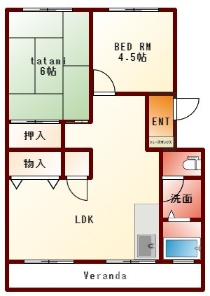 【間取り】 | 本谷マンション