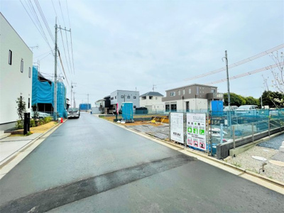【前面道路含む現地写真】 | ケイアイリッカつくば市下河原崎１期（全１棟）