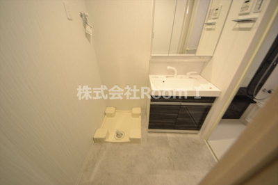 【洗面所】 | （仮称）中央区農人橋１丁目 | ゆったりとスペースのある洗面所