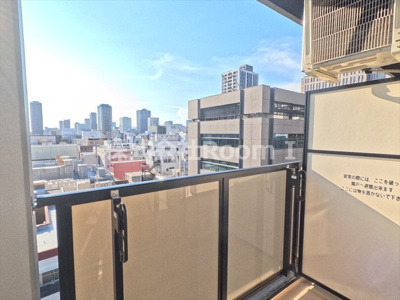 【展望】 | CITY　PAL　CREST　TANIMACHI　 | 外からの目が気にならないバルコニーで洗濯物が干せます