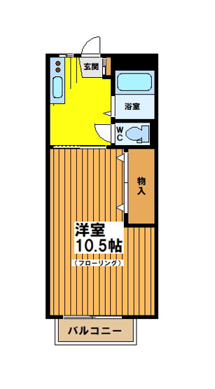 【間取り】 | 桜コーポ