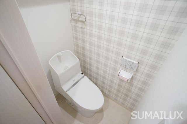 熊本市中央区春竹町大字春竹のアパートのトイレ