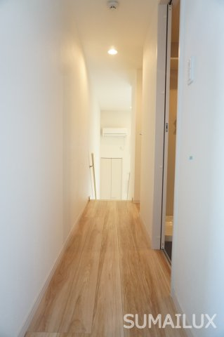 熊本市中央区南熊本１丁目のアパートの玄関