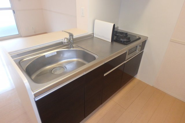 ロジュマンB棟のキッチン