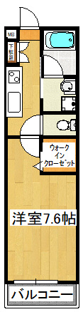 ペスカーサの間取り
