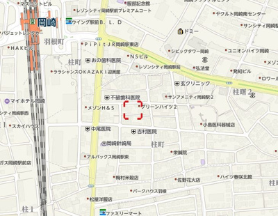 【地図】 | グリーンハイツ２