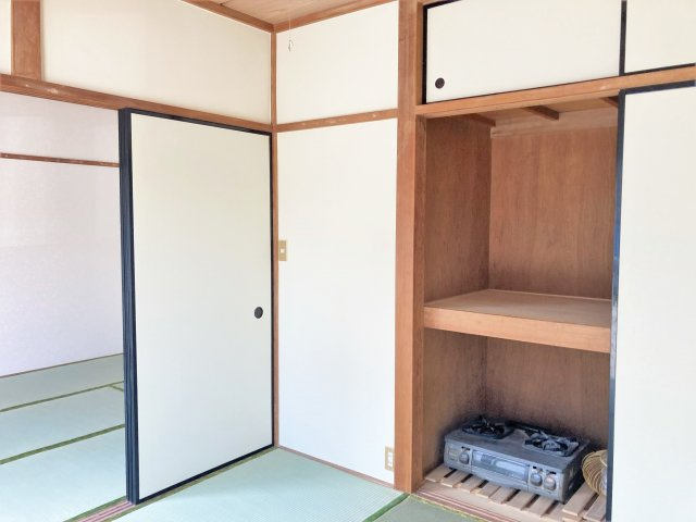 パレットハウスの収納