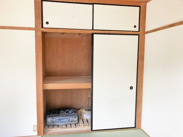 パレットハウスの収納