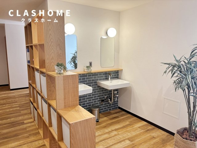 DENCITY　CROSS　SITE　　　刈谷市近郊の賃貸はクラスホーム　　　の洗面所