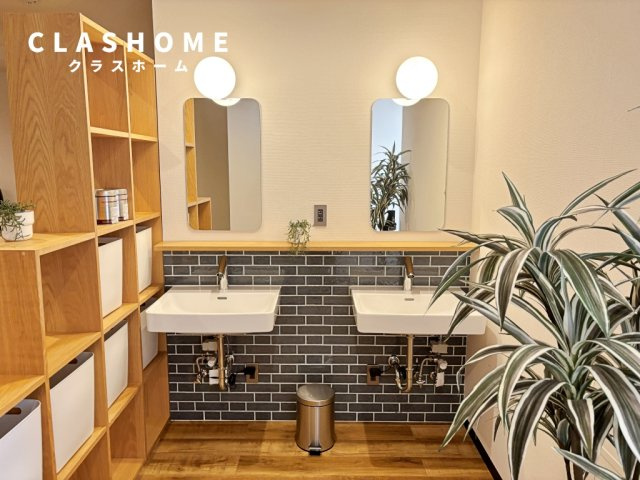 DENCITY　CROSS　SITE　　　刈谷市近郊の賃貸はクラスホーム　　　の洗面所