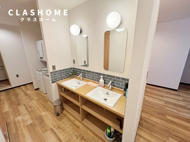 DENCITY　CROSS　SITE　　　刈谷市近郊の賃貸はクラスホーム　　　の洗面所