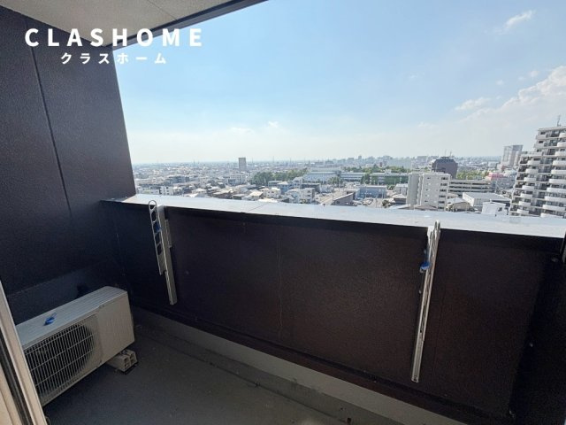 DENCITY　CROSS　SITE　　　刈谷市近郊の賃貸はクラスホーム　　　のバルコニー|同物件の別部屋になります。