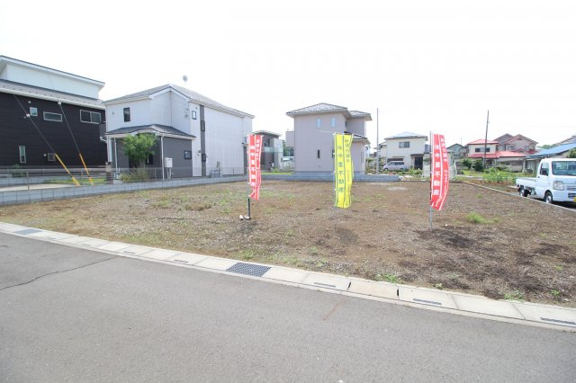 川越市笠幡　建築条件なし売地　「笠幡駅」徒歩20分　敷地90坪　の外観