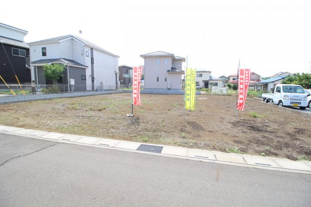 川越市笠幡　建築条件なし売地　「笠幡駅」徒歩20分　敷地90坪　の外観