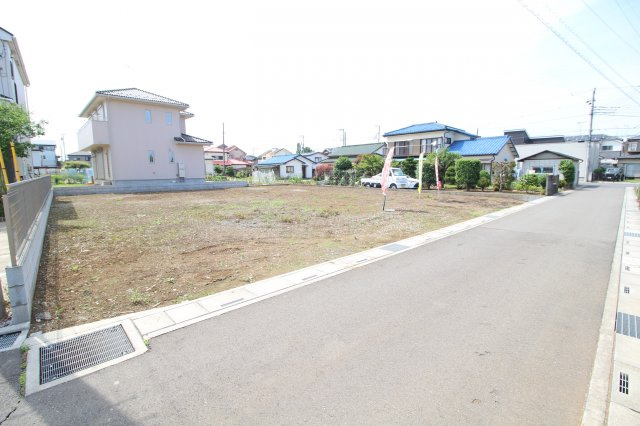 川越市笠幡　建築条件なし売地　「笠幡駅」徒歩20分　敷地90坪　の外観