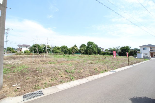 川越市笠幡　建築条件なし売地　「笠幡駅」徒歩20分　敷地90坪　の外観