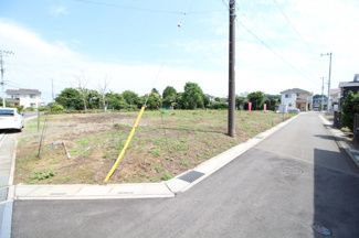 【外観】 | 川越市笠幡　建築条件なし売地　「笠幡駅」徒歩20分　敷地90坪　