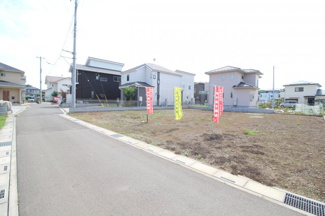 【外観】 | 川越市笠幡　建築条件なし売地　「笠幡駅」徒歩20分　敷地90坪　