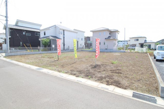 【外観】 | 川越市笠幡　建築条件なし売地　「笠幡駅」徒歩20分　敷地90坪　