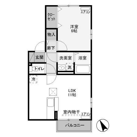 【間取り】 | パルクヴェール