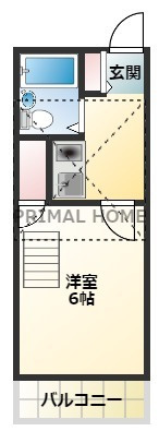【間取り】 | キャッスル入江A棟