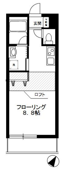 【間取り】 | コンフォートⅡ
